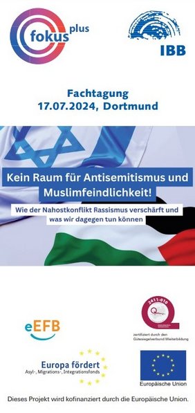 Titelbild des Flyers für das Projekt fokusplus 2023-2026